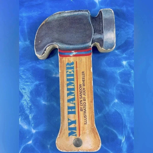 My Hammer by Lyn Sandow - Vintage Kids / Toddler Board Book - 1988 🔨📖 - Picture 1 of 5